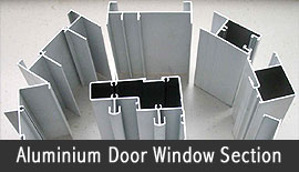 Aluminium Door Window Section